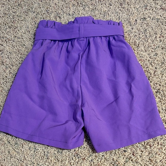 Purple Floral Striped Kids Set​​ - Picture 3 of 7